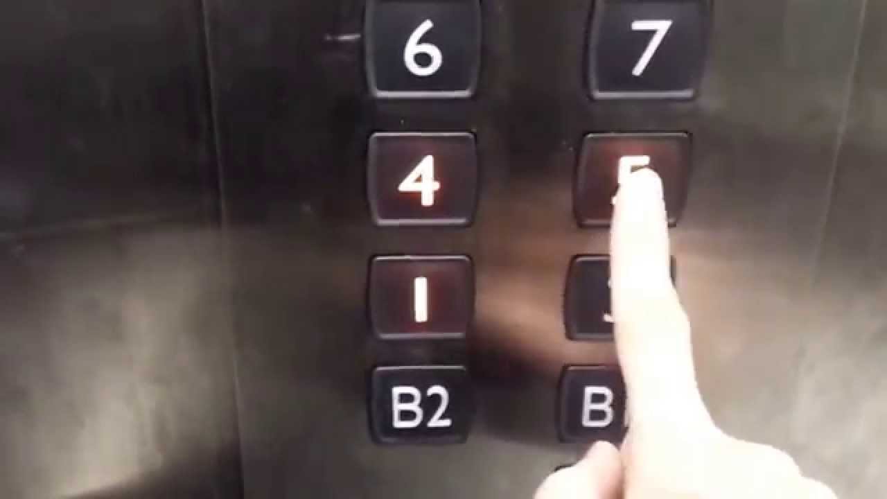 三菱エレベーターの行先キャンセルと詳細説明 - YouTube