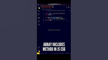 🥰🥰 JavaScript Array includes() Method that you must try! #shorts #javascript #programming #coding