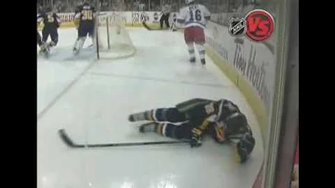 Sean Avery destroys Nathan Paetsch, sets up Jagr |...