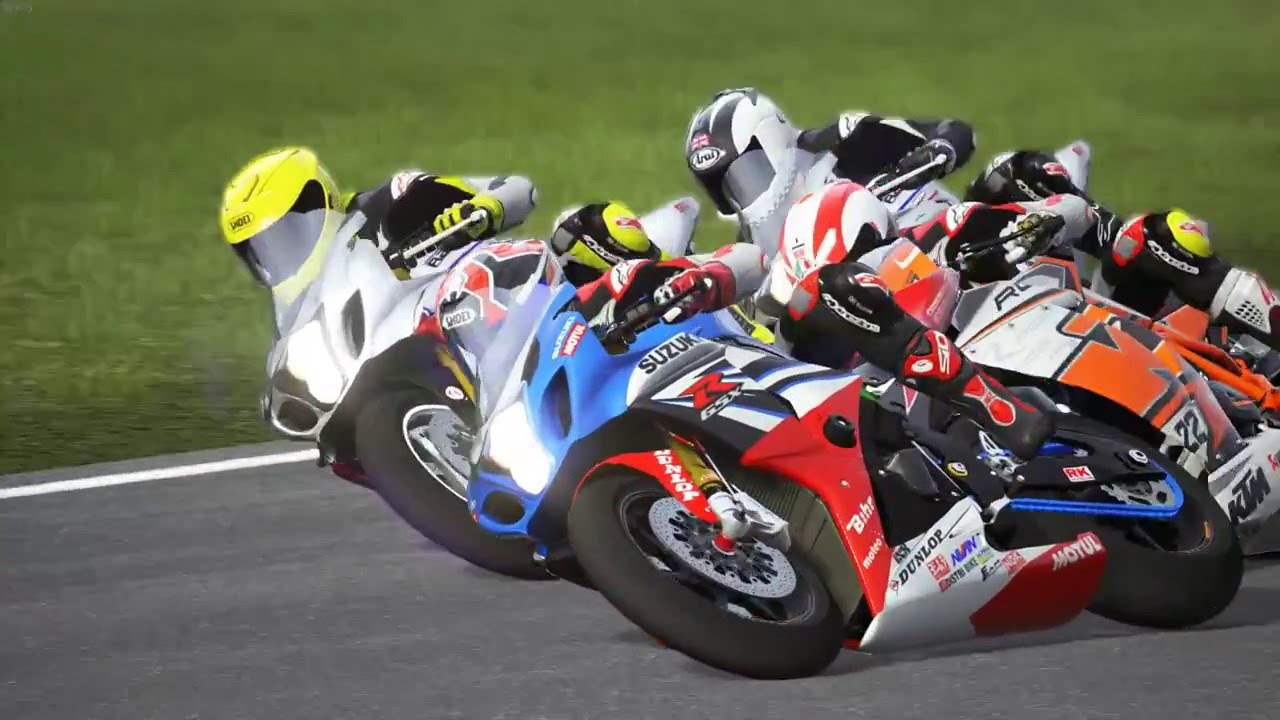 RIDE Game /PC/Suzuki Racing Version [ Donington Park Circuit 1 ] game