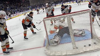 Ducks@Leafs pre-game warm up