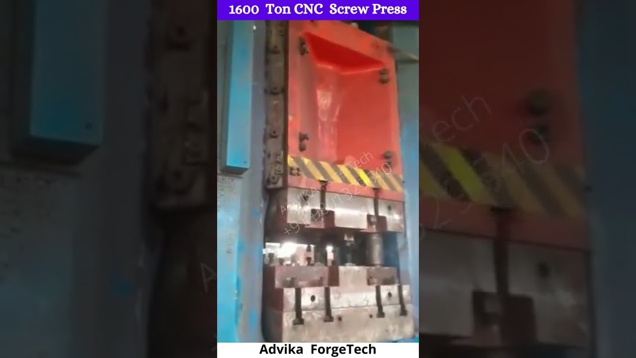 1600ton Screw Press ready to Installation & Commisioning By Us 