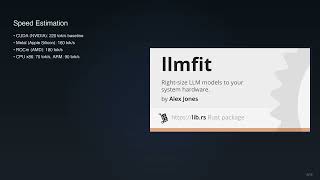 LLMfit: 206 Models, One Command to Find What Runs on Your Hardware