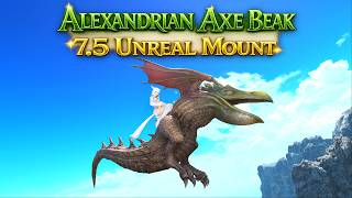 FFXIV: Alexandrian Axe Beak Mount - 7.5