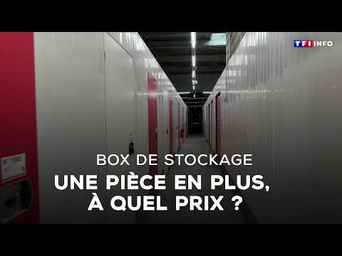 Storage units: an extra room, at what price?｜TF1 INFO