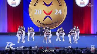 Team Germany Coed Premier ICU World Cheerleading Championship 2024 Semi Finals