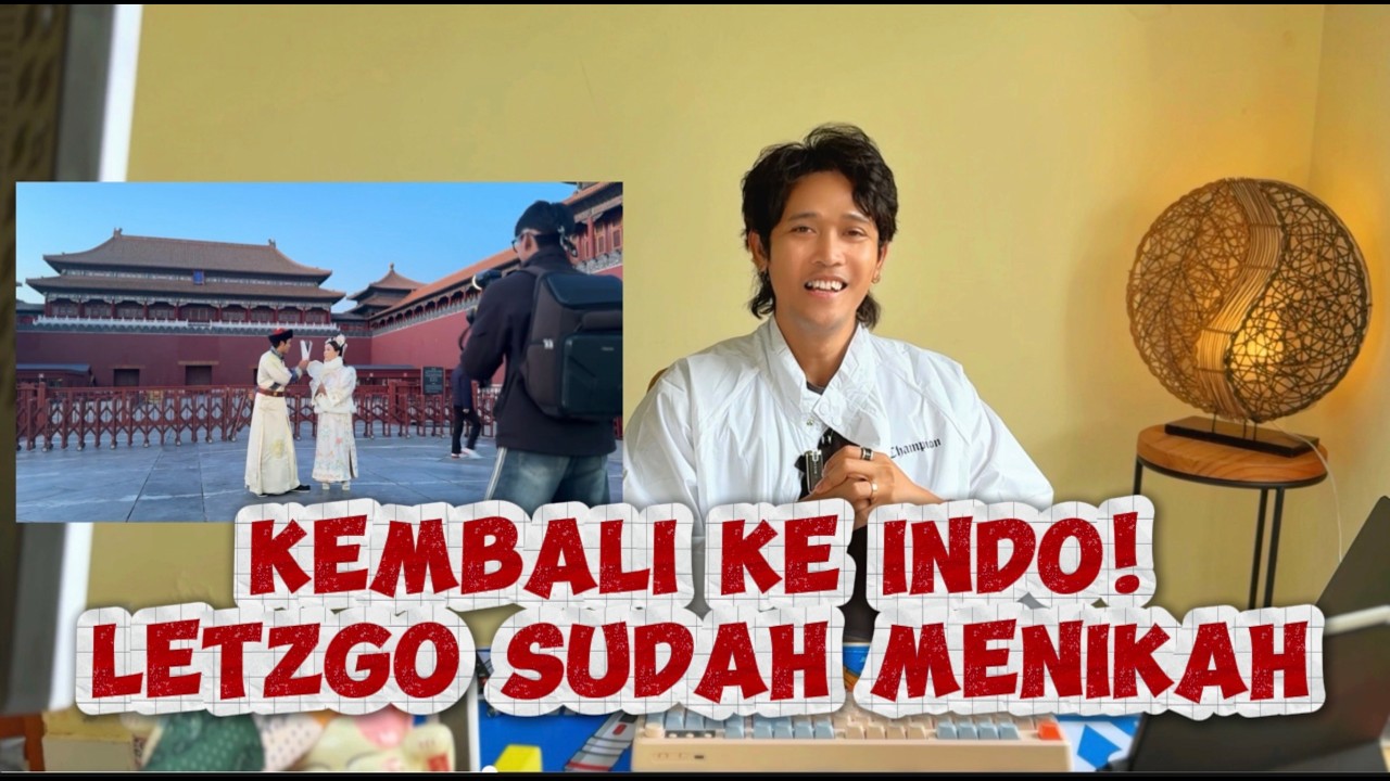 KONDISI SAKIT DARI 2 BULAN KEMBALI KE INDONESIA⁉️ PULANG BAWA ISTRI⁉️