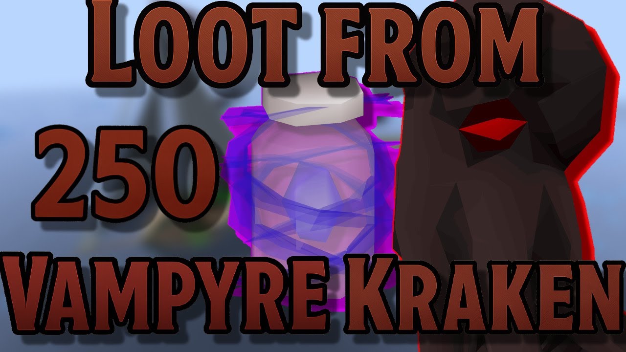 Loot From 250 Vampyre Krakens (Bottled Storm?!?)