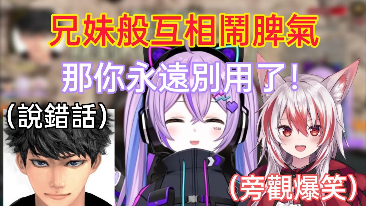 【Vspo】因為ハセシン的一句話 鬧脾氣的紫宮/暴言不斷的紫宮 讓ハセシン受到不好的影響…