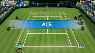 3D Tennis  || Quick Play ||   * Grass court  * Best tennis game screenshot 3