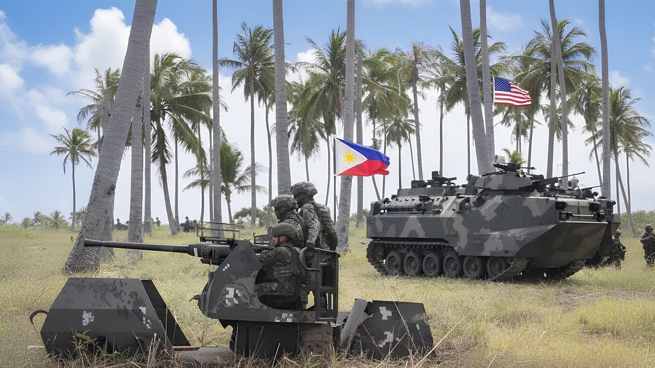 Philippines shocked! US and Philippine Marines deploy massive firepower  KAMANDAG 9 Live Fire Exerci