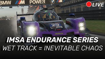 Wet Track = Inevitable Chaos |  IMSA Endurance Series  |  iRacing
