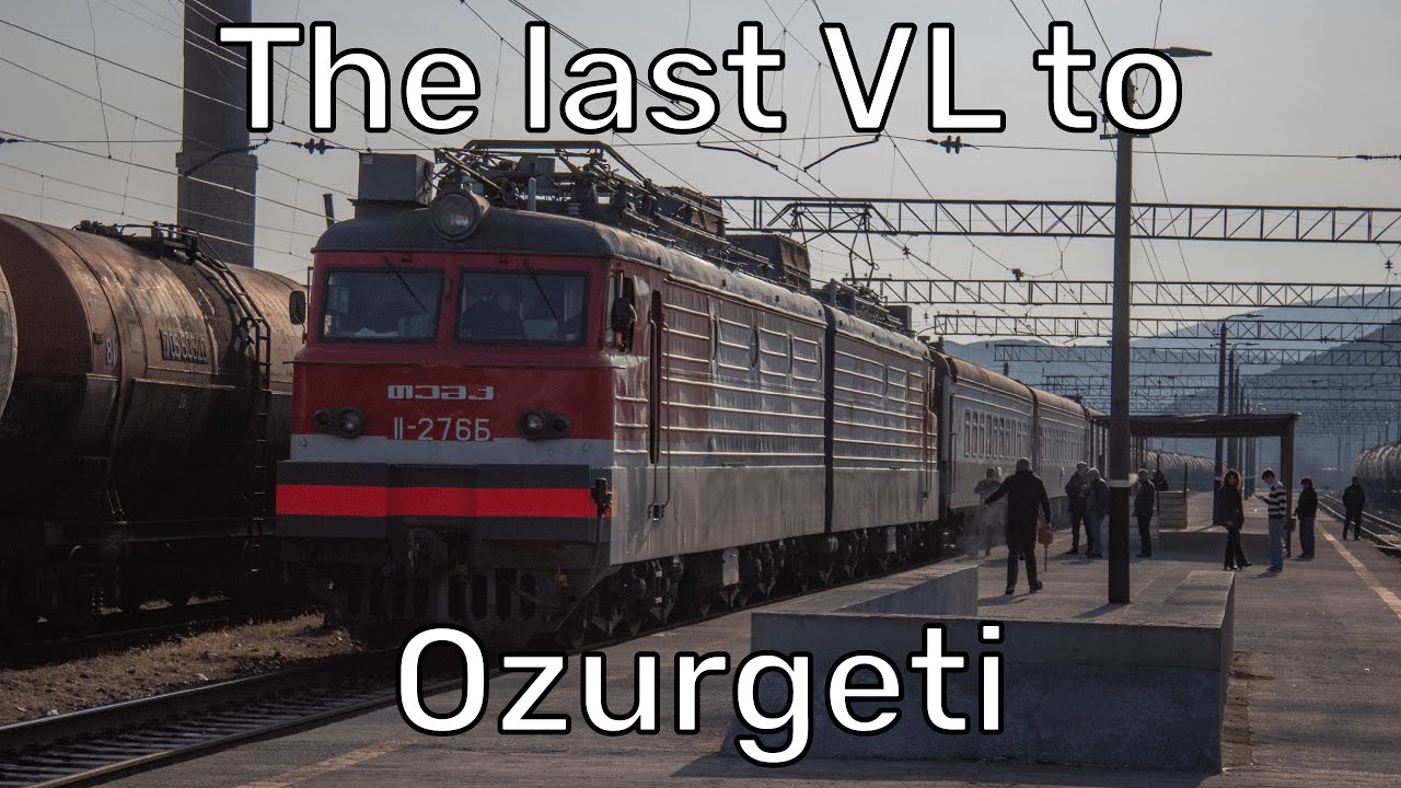 The Last Loco-hauled Ozurgeti Train