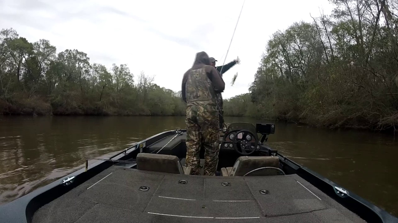 Missed Tournament!!! Action Packed!!! Bass Fishing River Rats Fishing ...