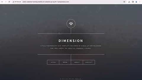 Weekend Project | Host a static website on AWS S3