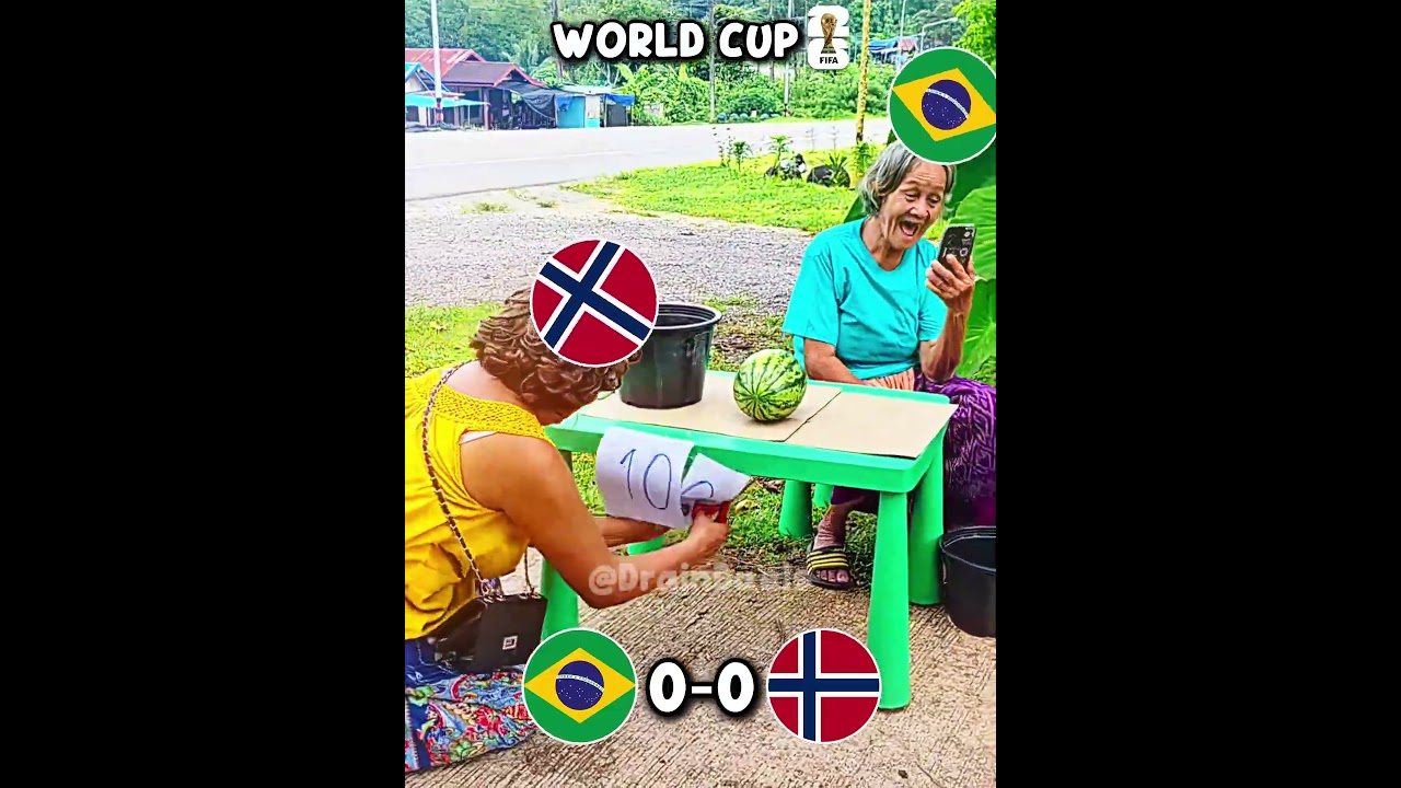 Brazil vs Norway Prediction #worldcup #usa