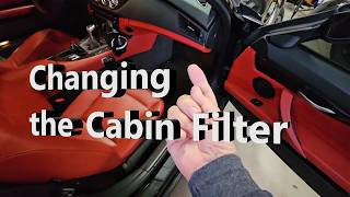 2009 BMW Z4 30i / Changing the Cabin Filter