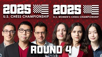 2025 U.S. Chess Championships: Round 4 | Abhimanyu Mishra vs. Wesley So