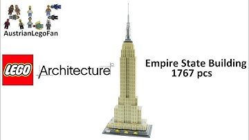 Lego Architecture 21046 Empire State Building Speed Build