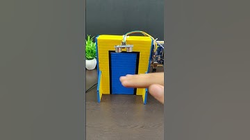 Automatic Door Opening System #automaticdoor #automaticwatertap #automatictollgate #eazytronic #diy