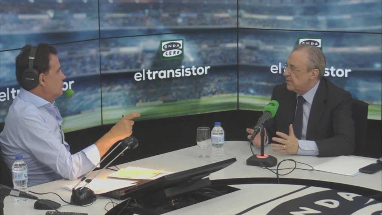 Jose Ramon De La Morena entrevista a Florentino Perez en El Transistor