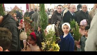 Вербное Воскресенье в Ассирийской Церкви Востока в Москве.Palm Sunday in Assyrian💒 of the East.🙌🙏🎊