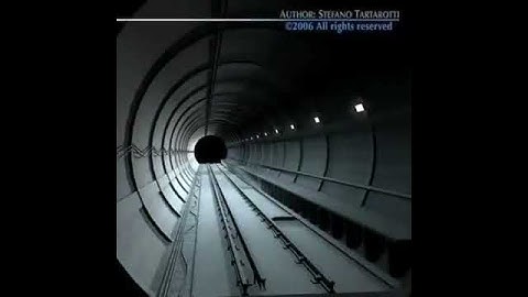 3D Model Tunnel Subway Review