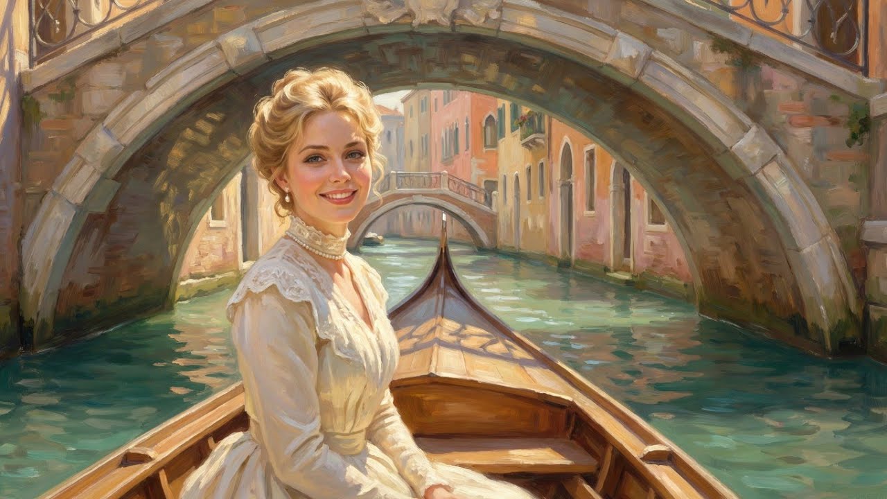 Visual Poems | Monet | A Venetian Dream: One Woman Wandering Alone in Venice