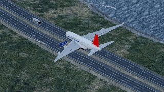 Авария A380 На Шоссе Перед Посадкой В ​​​​Аэропорту | Xplane 11