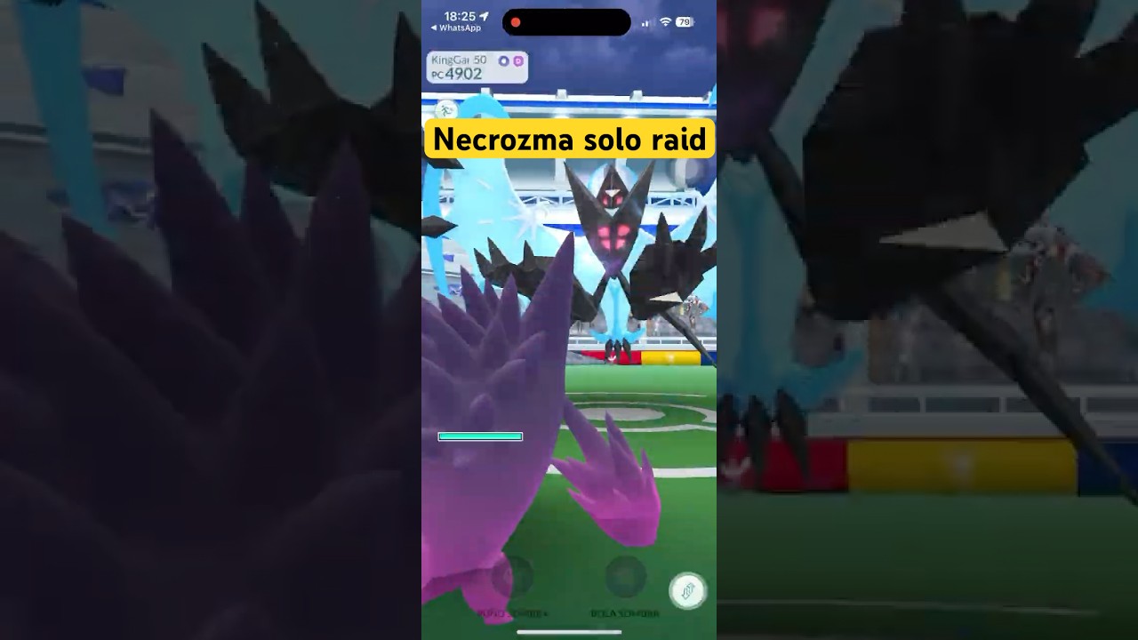 Necrozma dawn Wings solo raid 