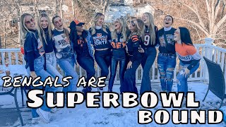 THE BENGALS ARE GOING TO THE SUPERBOWL + mini lulu and abercrombie haul!