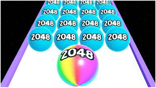 2048 Merge Number Ball games - Gameplay Walkthrough - Levels 44-61 screenshot 5