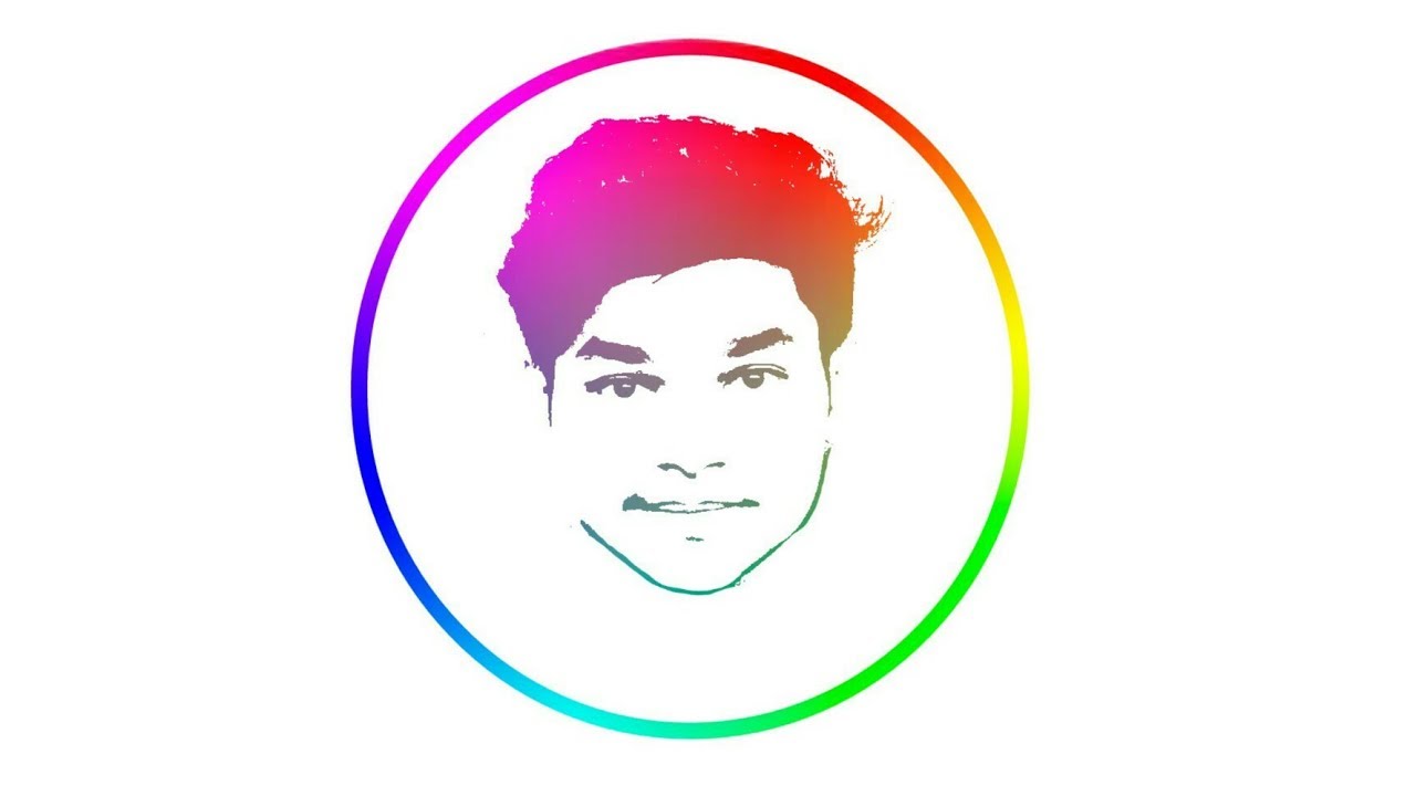 Make your face logo | PicsArt Editing tutorial