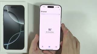 iPhone 16 Pro/16 Pro Max: How to Find Files - Access Saved Files screenshot 5