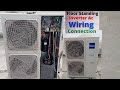 4 Tan Outdoor Wiring connection- Haier DC Inverter 4 Tan Wiring connection