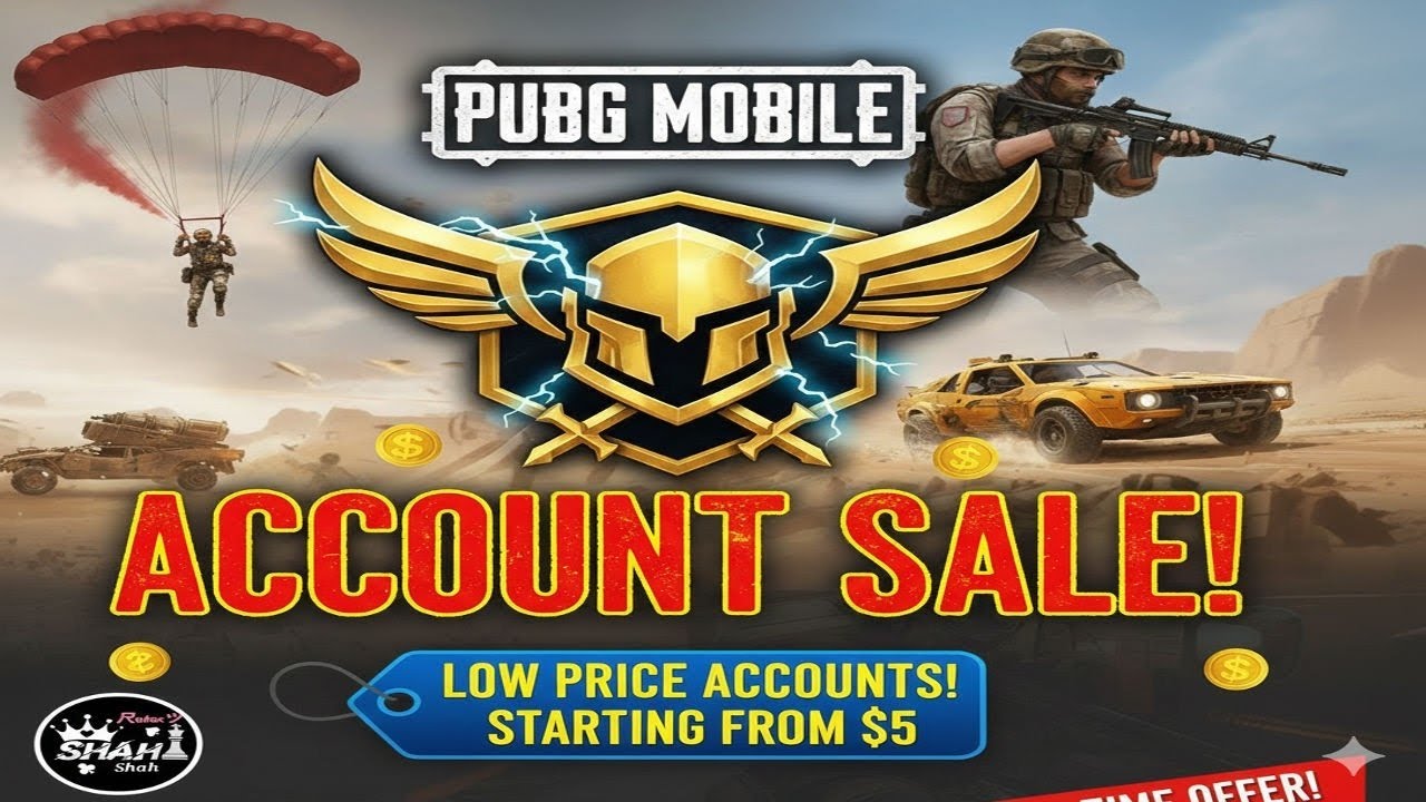 STOP!🛑The BIGGEST PUBG Account Sale is HERE!(Pro&Elite Account for Cheap)$8 CHEAP PUBG ACCOUNT🔥🤑😍