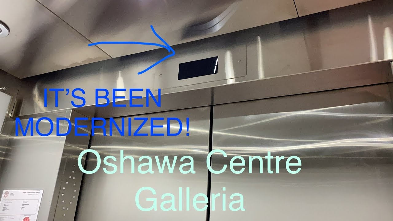 Modded Northern Hydraulic Elevator @ Oshawa Centre Galleria Offices Oshawa, ON (4K-60FPS Take)