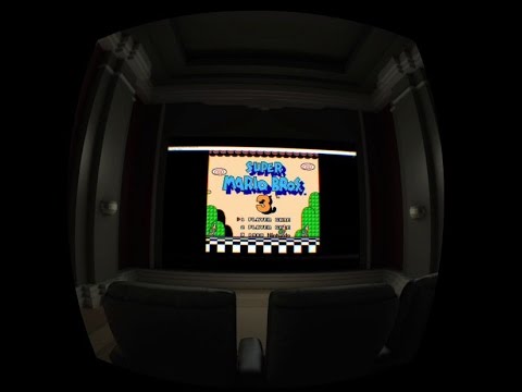 How to play Retro Games in the Gear VR Home Theater - YouTube