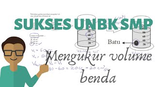 Pembahasan Soal Pengukuran Volume Benda Tidak Beraturan | Pengukuran | UN SMP