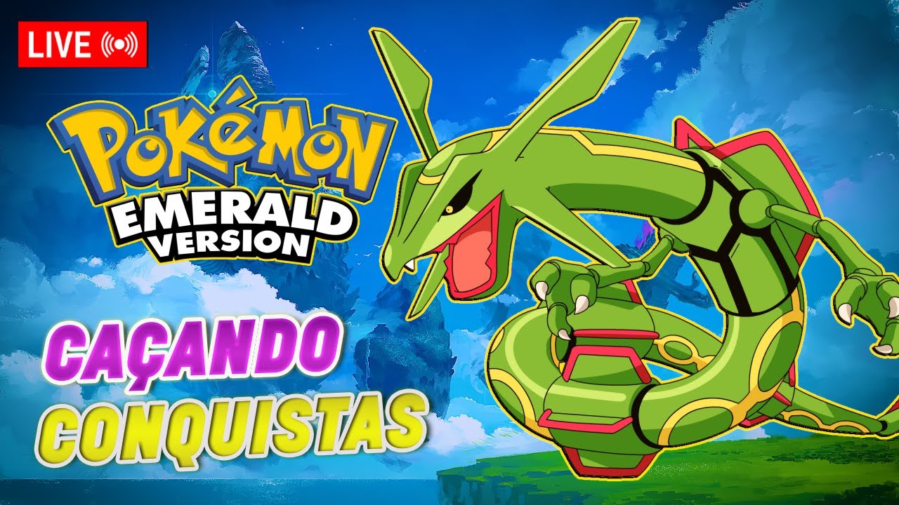 🖥️ PLATINANDO POKEMON EMERALD (GBA) MOEMON + DESAFIO DO PROFESSOR ...