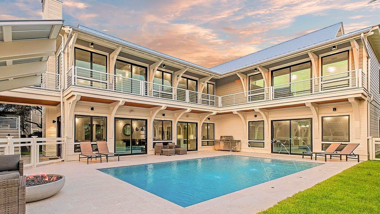 Inlet Beach Florida House Tour - 5,631 SQFT - 30A Florida Real Estate ...