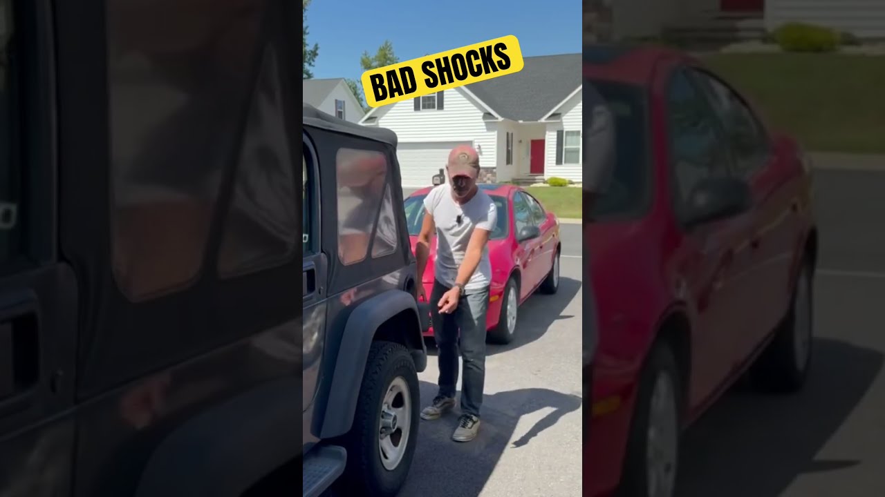 THIS IS WHAT BAD SHOCKS LOOK AND SOUND LIKE