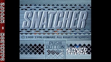 Sega Saturn - Snatcher (1996) - Opening