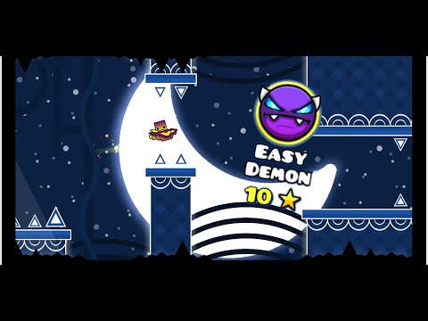 Geometry dash - shiver ПОЛНОЕ ПРОХОЖДЕНИЕ БЕЗ МОНЕТ ( easy demon ) / lime'ez.