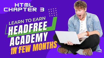 HTML CHAPTER 3 | HTML ELEMENTS | HTML BASIC COUSE - HEADFREE ACADEMY
