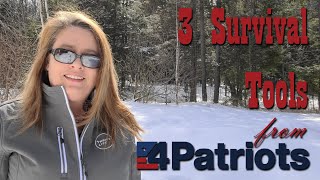 3 Survival Tools from 4Patriots ~ Review ~ Preparedness