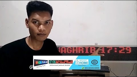 JWS Pembuatan Papan Panel Jadwal Sholat dengan Arduino  | Pengingat Sholat yang Interaktif Android