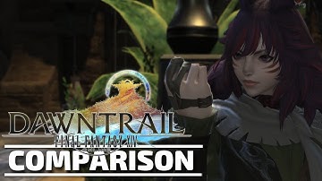 Final Fantasy XIV: Dawntrail Graphics Update Cutscene Comparison - PC [GamingTrend]