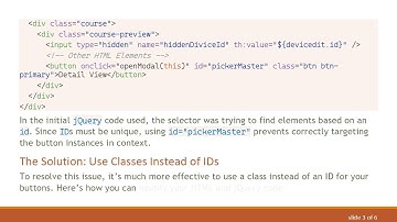 How to Use a jQuery Selector with Thymeleaf to Access Hidden Field Values