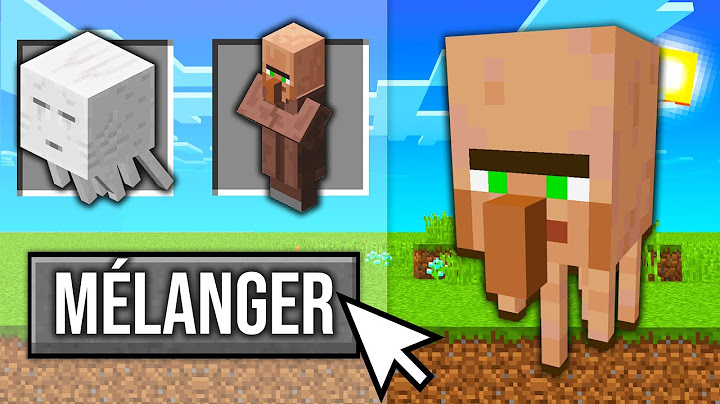 J'ai MÉLANGÉ les MOBS de MINECRAFT... (c'est bizarre)